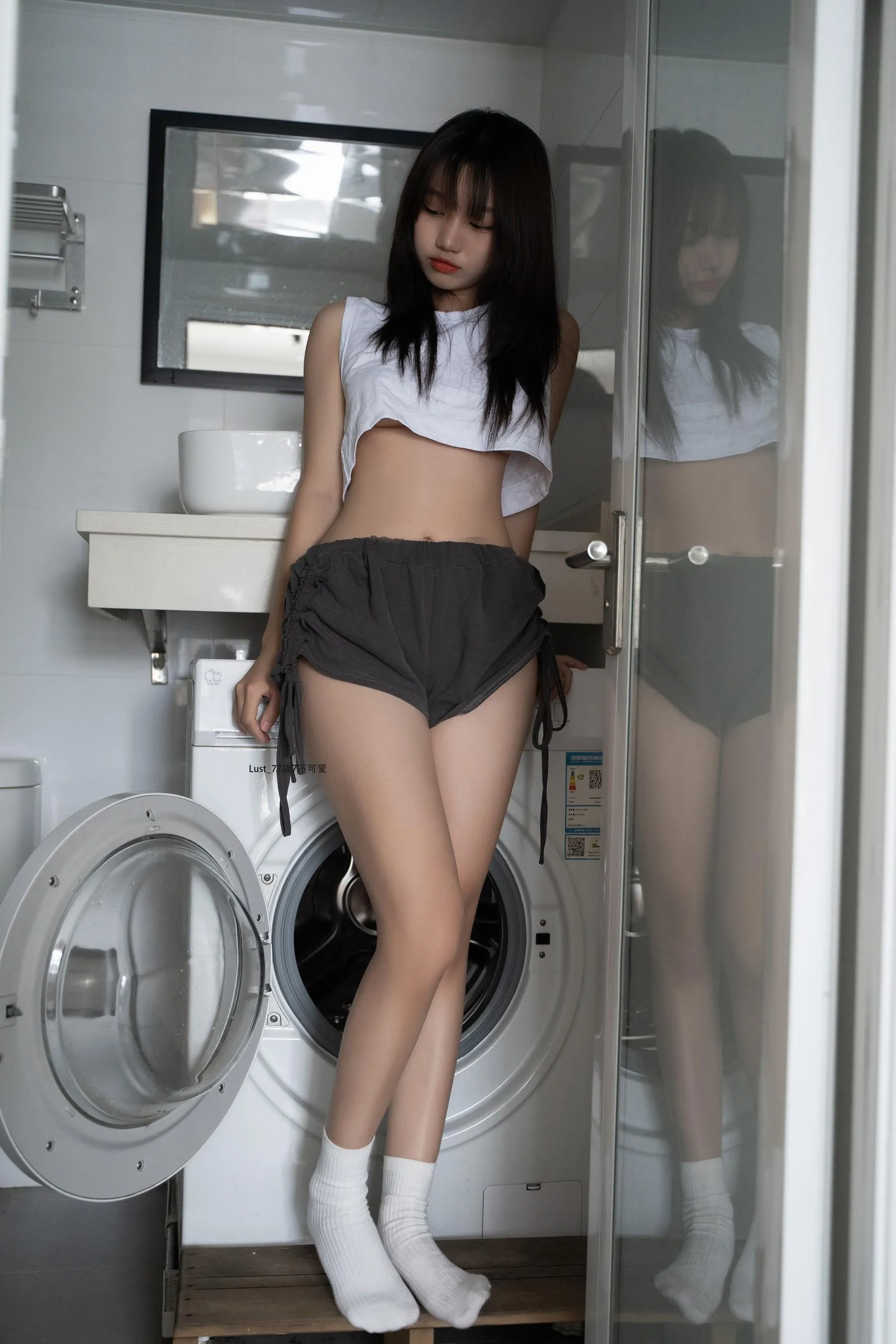 柒柒要乖哦 – NO.30 初恋背心 [70P]插图8